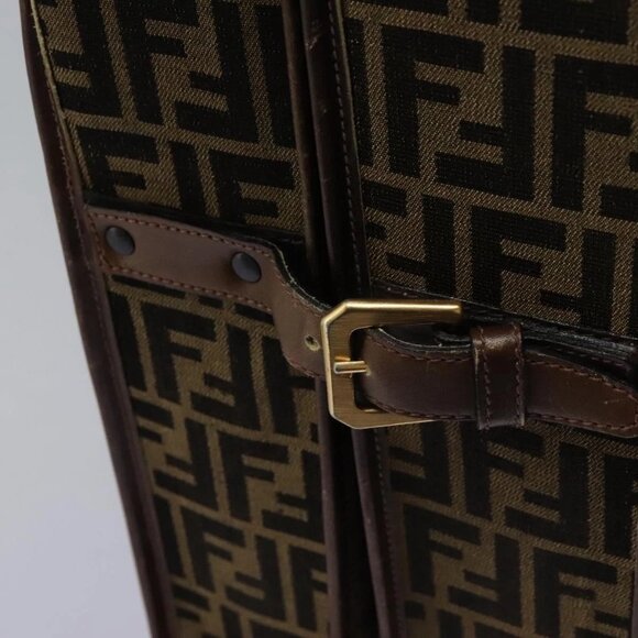 FENDI Zucca Canvas Garment Cover Brown Auth fm4432 - Picture 9 of 16